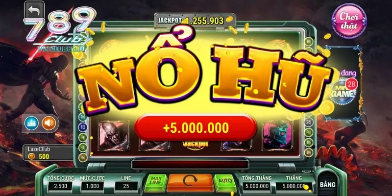 Nổ hũ 789Club – Khác biệt nằm ở trải nghiệm Nổ hũ 789Club – Khác biệt nằm ở trải nghiệm